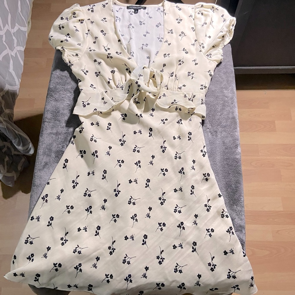 Floral mini dress